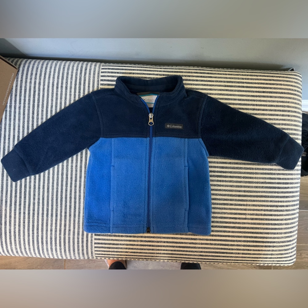 Columbia fleece jacket. 6-12 months
